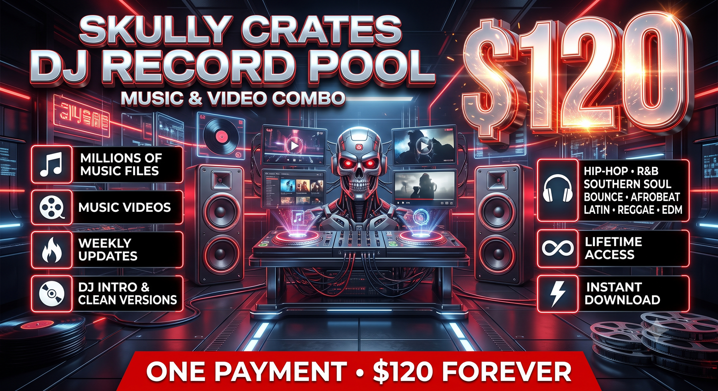 Skully Crates Audio And Video Combo