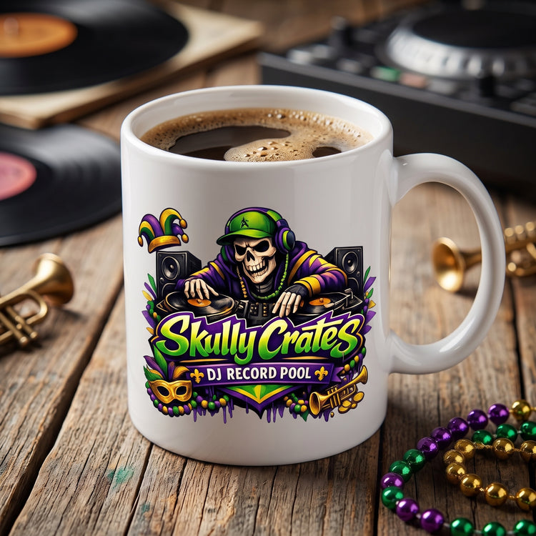 Skully Crates Logo Ceramic Mug
